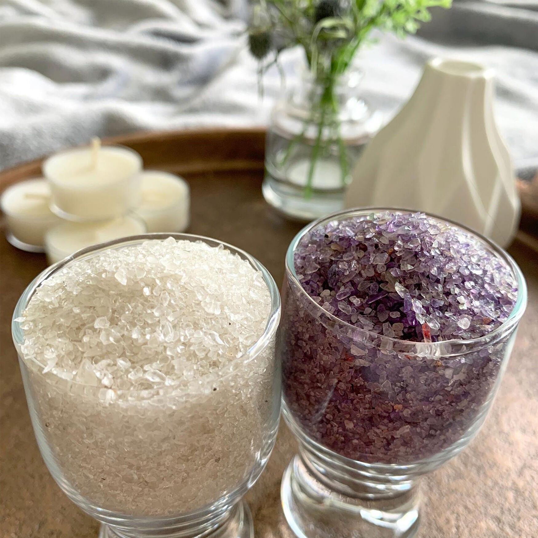 Crystal 15Lb Reversible Cooling Weighted 48X72 Blanket With Removable Cover Weighted Blanket & Cover, , alternate image number 21