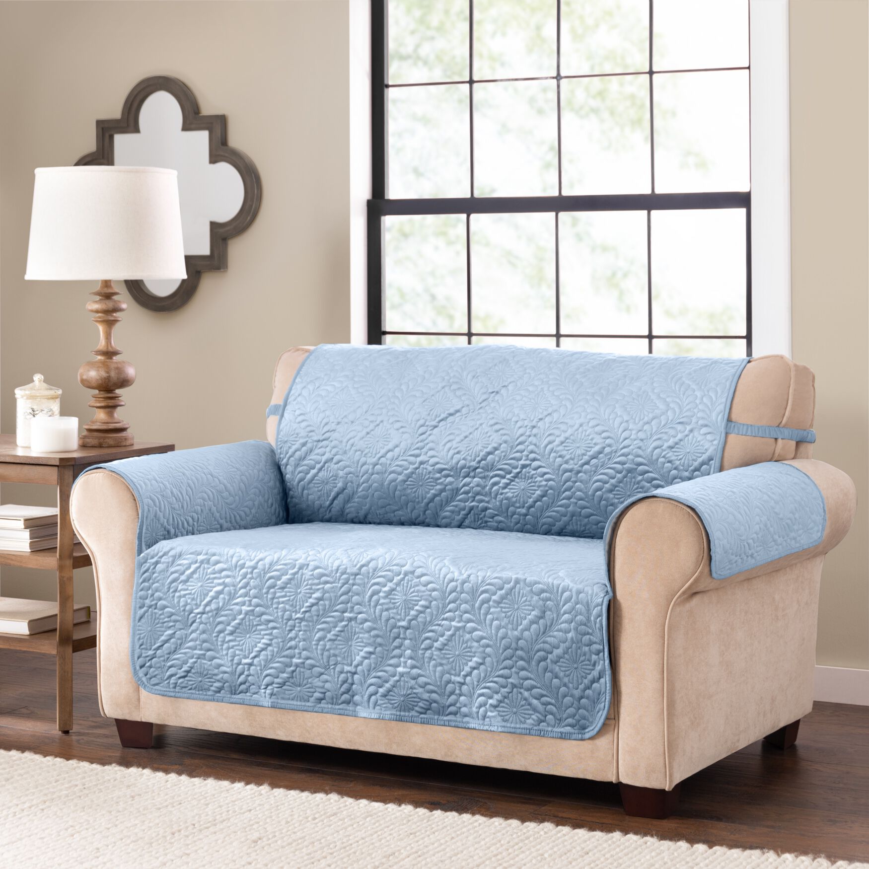 Fashionable Rosedale Loveseat Cover, 4448583 Roaman's