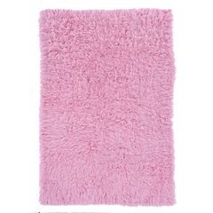 Flokati Pastel Pink Rug