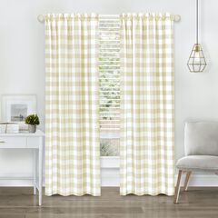 Hunter Rod Pocket Window Curtain Panel