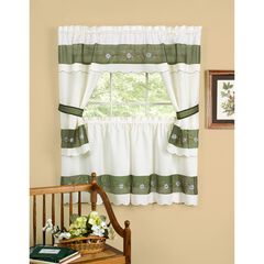Berkshire Embellished Cottage Window Curtain