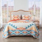 Horizon Quilt And Pillow Sham Set, SUNSET, hi-res image number null