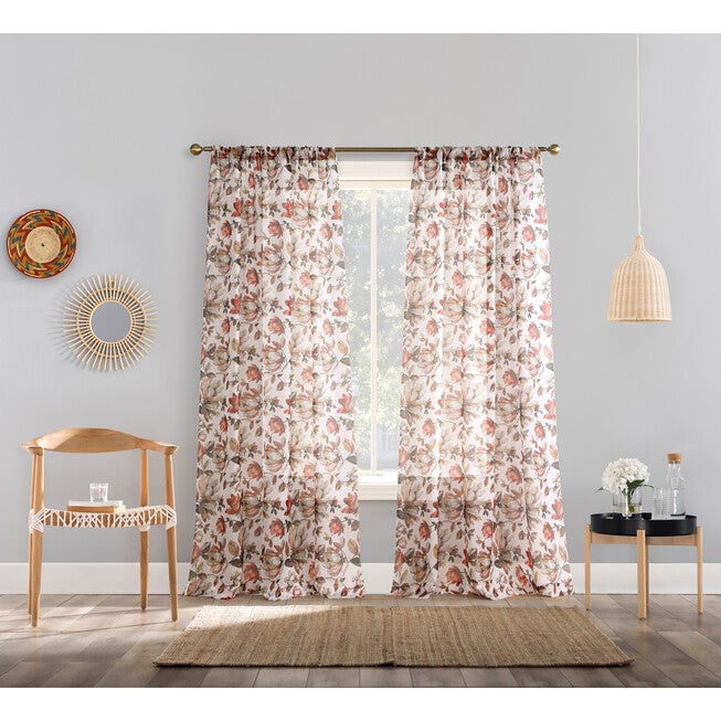 Myra Crushed Voile Panel, SCARLETT, hi-res image number null