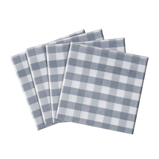 Buffalo Check Dinner Table Napkins Set of Four, , alternate image number null