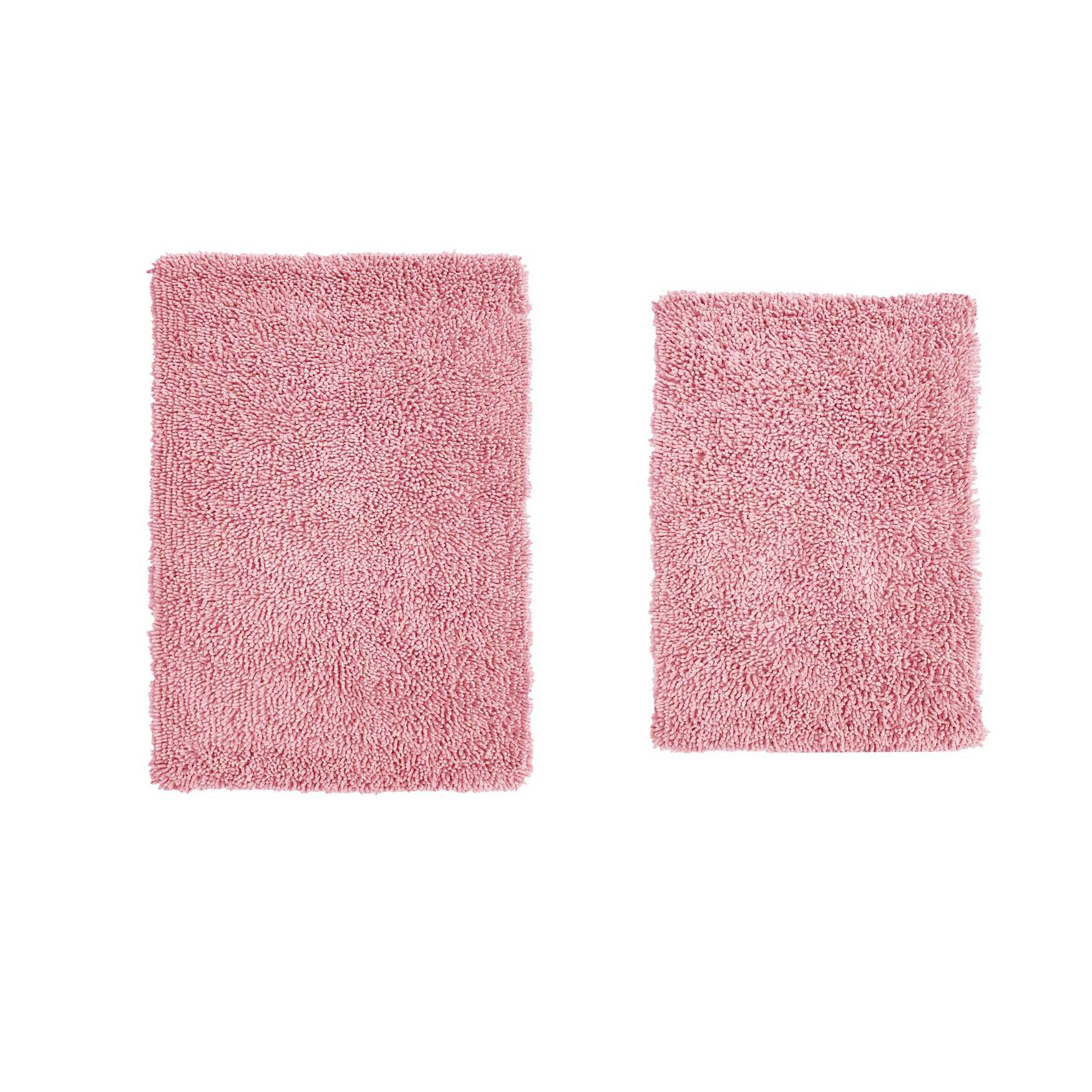 Fantasia 2 Piece Set Bath Rug Collection, PINK, hi-res image number 0