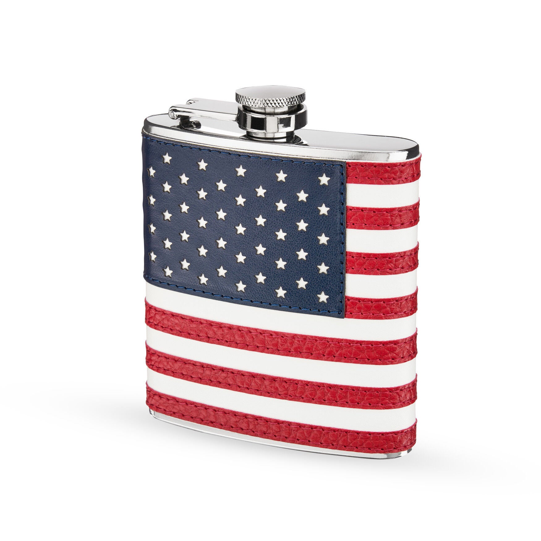 American Stainless Steel Flag Beverage Flask, , on-hover image number 1