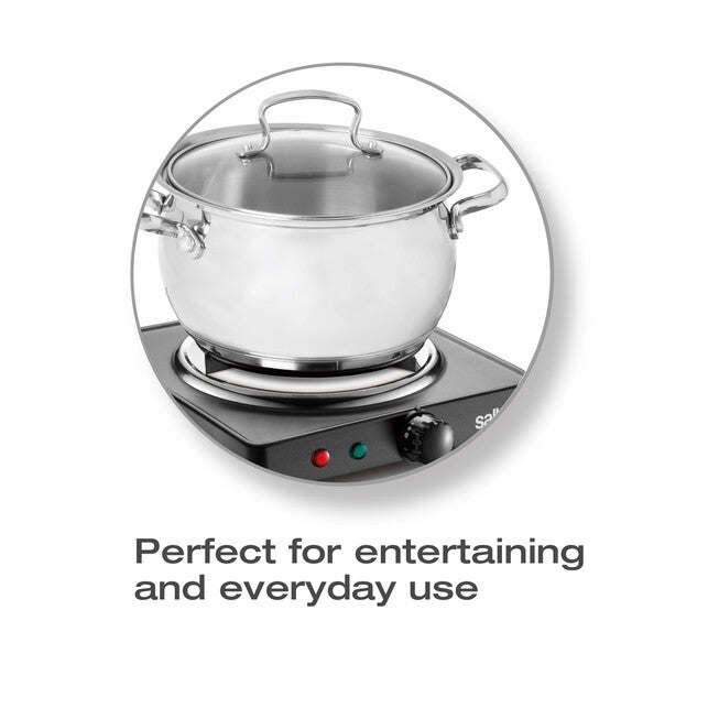 Portable Cooktop - Double Burner Black, , alternate image number null
