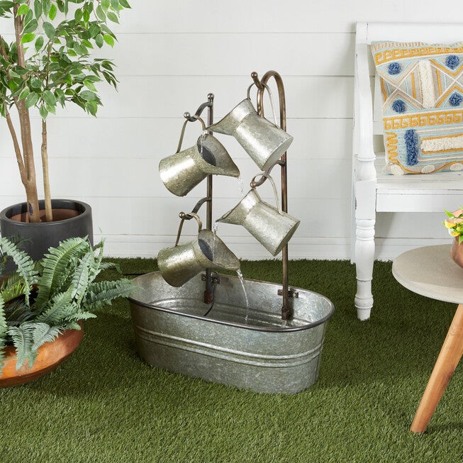 Grey Iron Farmhouse Fountain, , alternate image number null