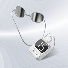 Hands Free EMS Neck Massager Heated 4 modes 15 levels