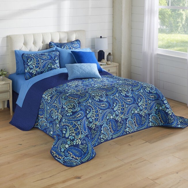 BH Studio Reversible Quilted Bedspread, , alternate image number null