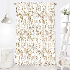 Misty Back Tab Window Curtain Panel