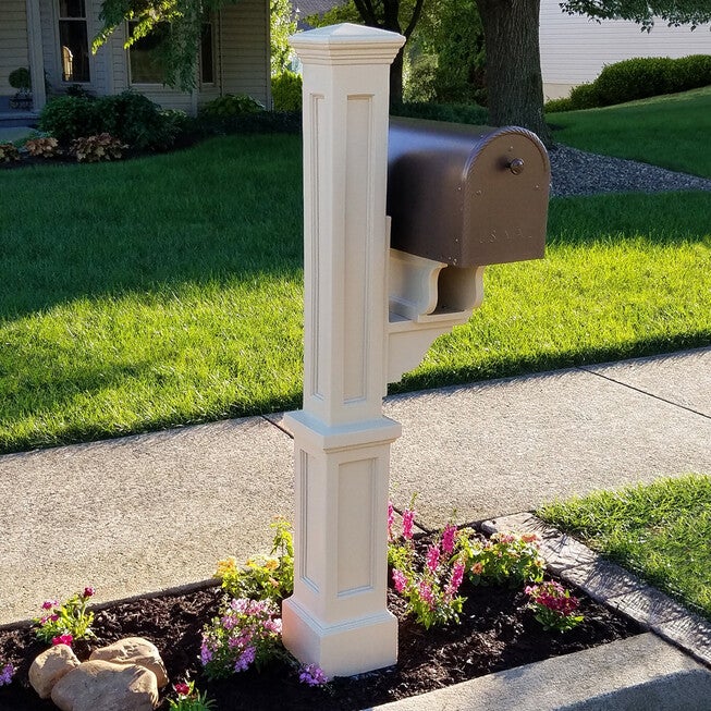 Rockport Single Mail Post, CLAY, hi-res image number null