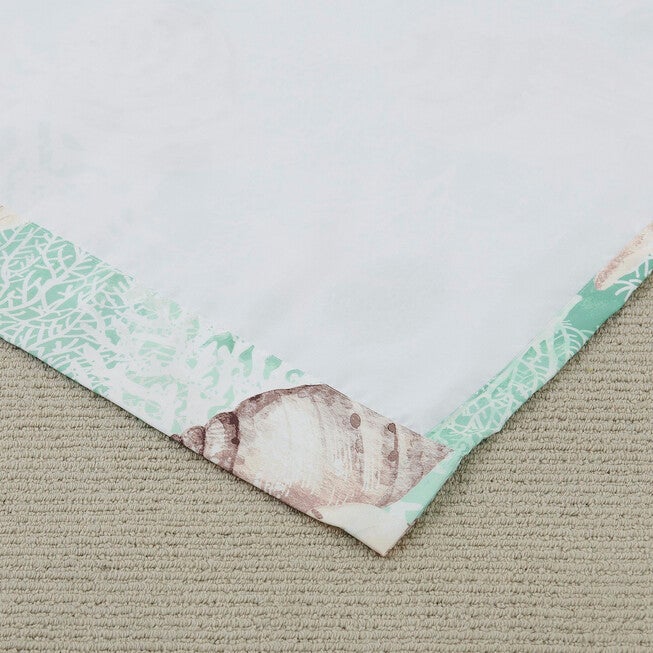 Ocean Turquoise Curtain Panel Pair, , alternate image number null