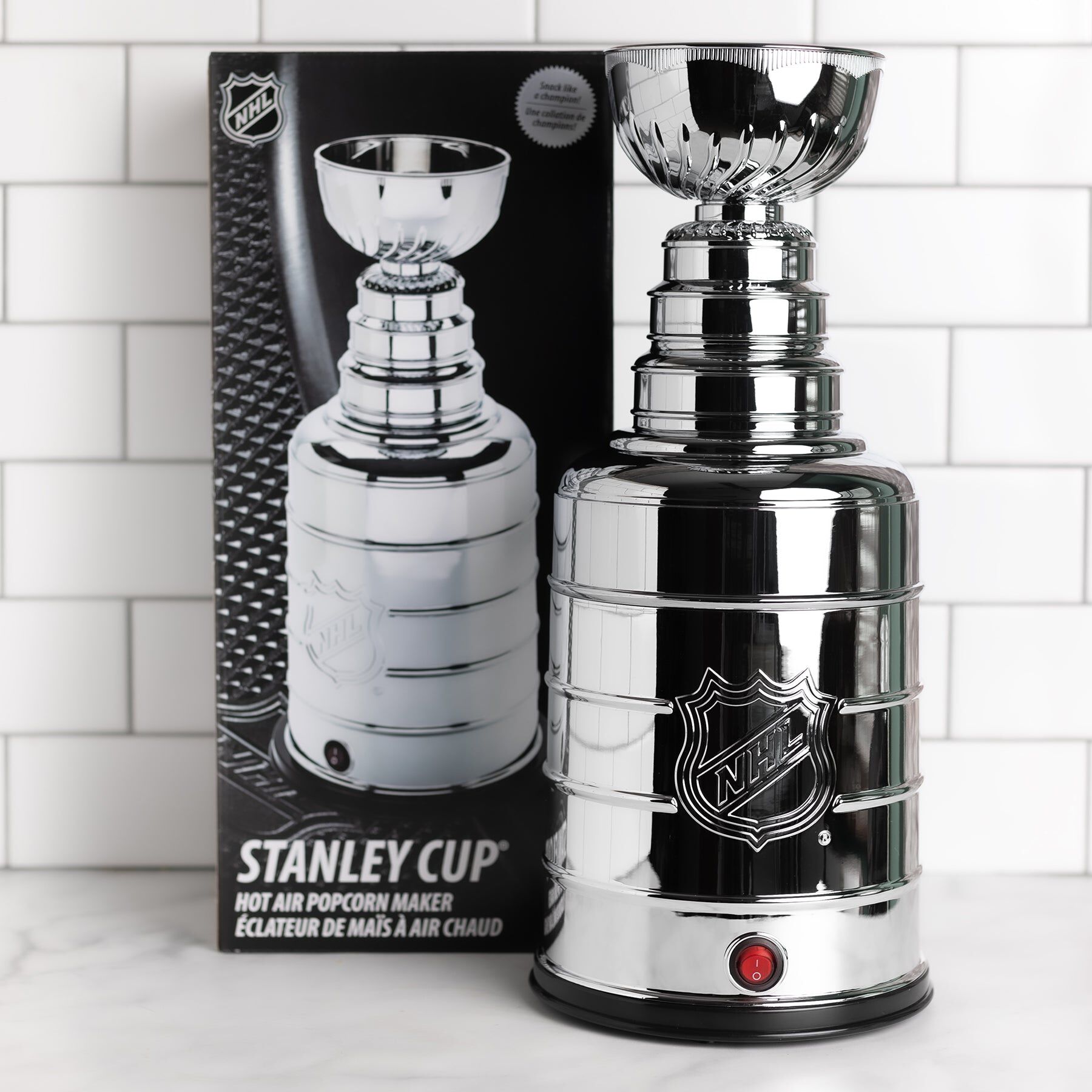 National Hockey League Stanley Cup Hot Air Popcorn Maker, SILVER, alternate image number 5