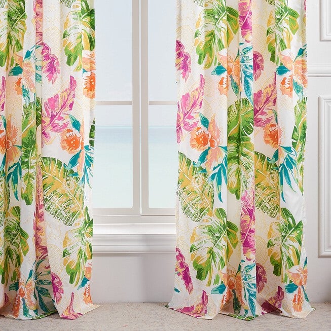 Tropics Window Curtain Panel Pair, , alternate image number 2