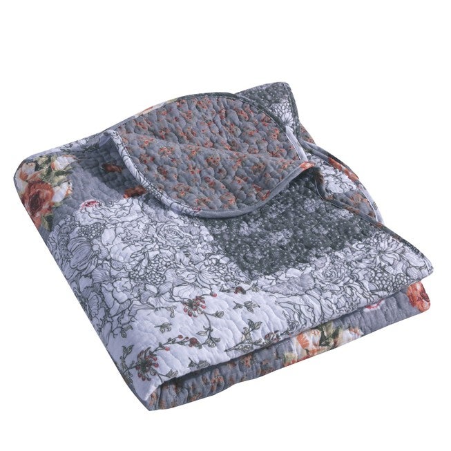 Giulia Quilted Throw Blanket, , on-hover image number null
