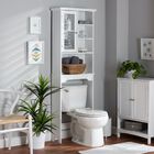Campbell Wood Over The Toilet Bathroom Storage Cabinet Furniture, , alternate image number null