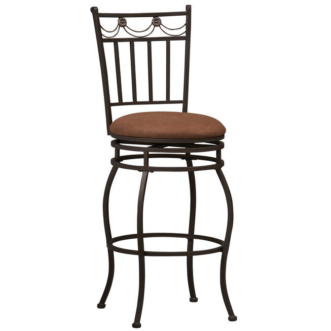 Swag Bar Stool, 30 inchesH, POWDER, hi-res image number null