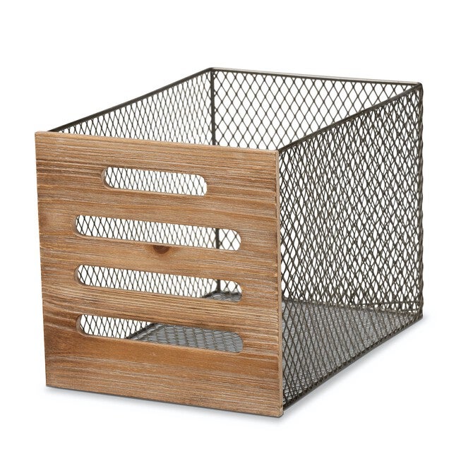 Aila Wood And Metal Multipurpose Kitchen Storage Cabinet Furniture, , alternate image number null