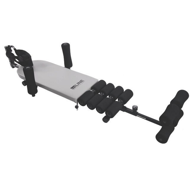 Stamina InLine Back Stretch Bench w/Cervical Traction, BLACK, hi-res image number null