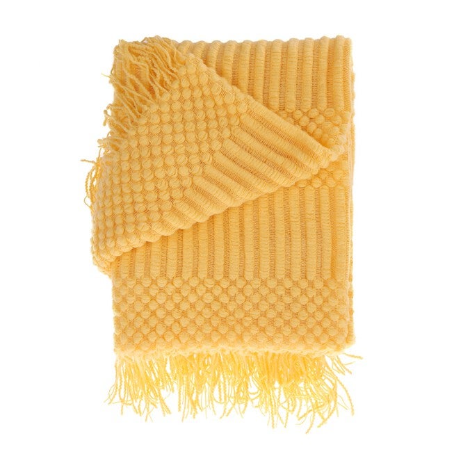 Battilo Home Solid Lightweight Knit Patterned Throws for Sofa Home Decorative Bed Blanket, 50" x 60", , on-hover image number null