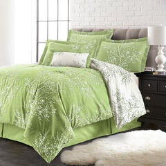Reversible Foliage Comforter Set