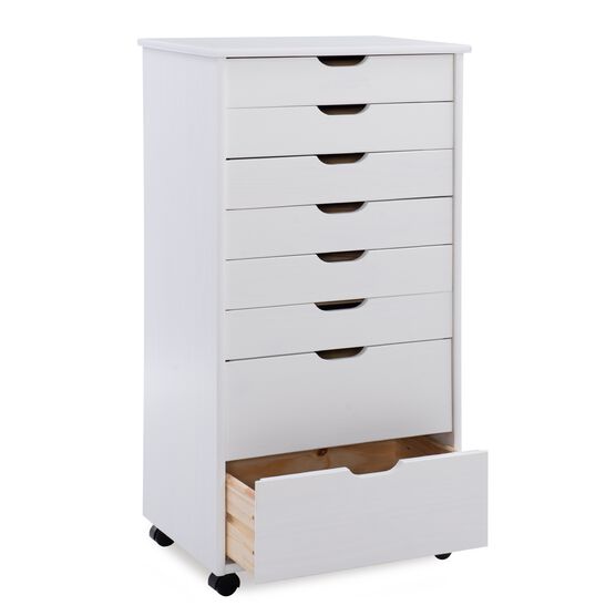 Croghan Eight Drawer Rolling Storage Cart, , alternate image number null