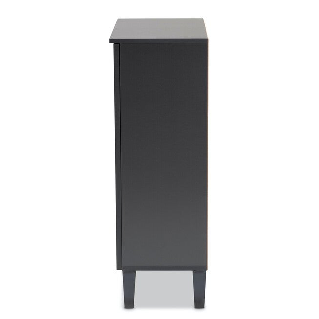 Melle 2-Door Wood Entryway Shoe Storage Cabinet Furniture, , alternate image number 3