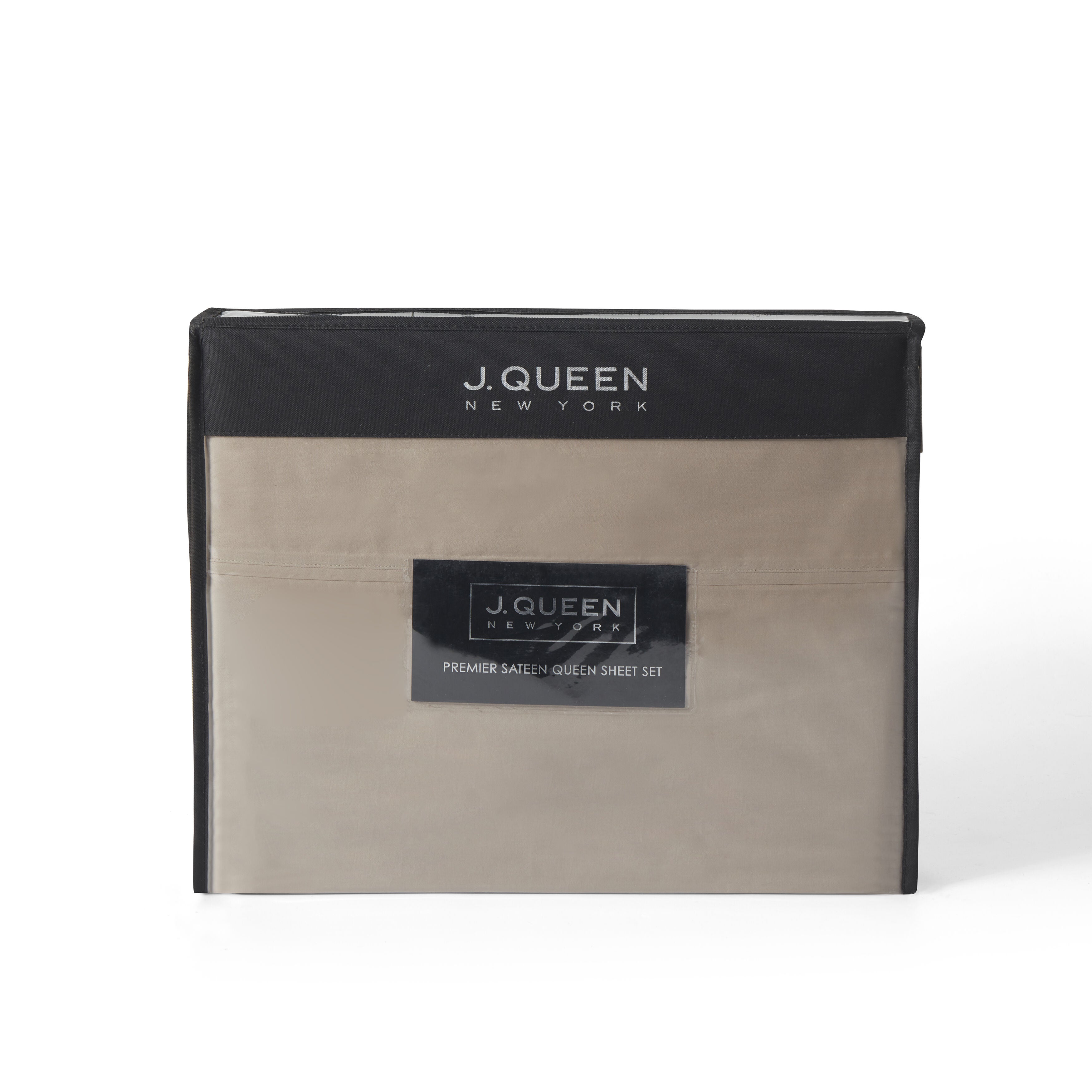 PREMIER SATEEN KING 4PC. SHEET SET, ALMOND, alternate image number 2