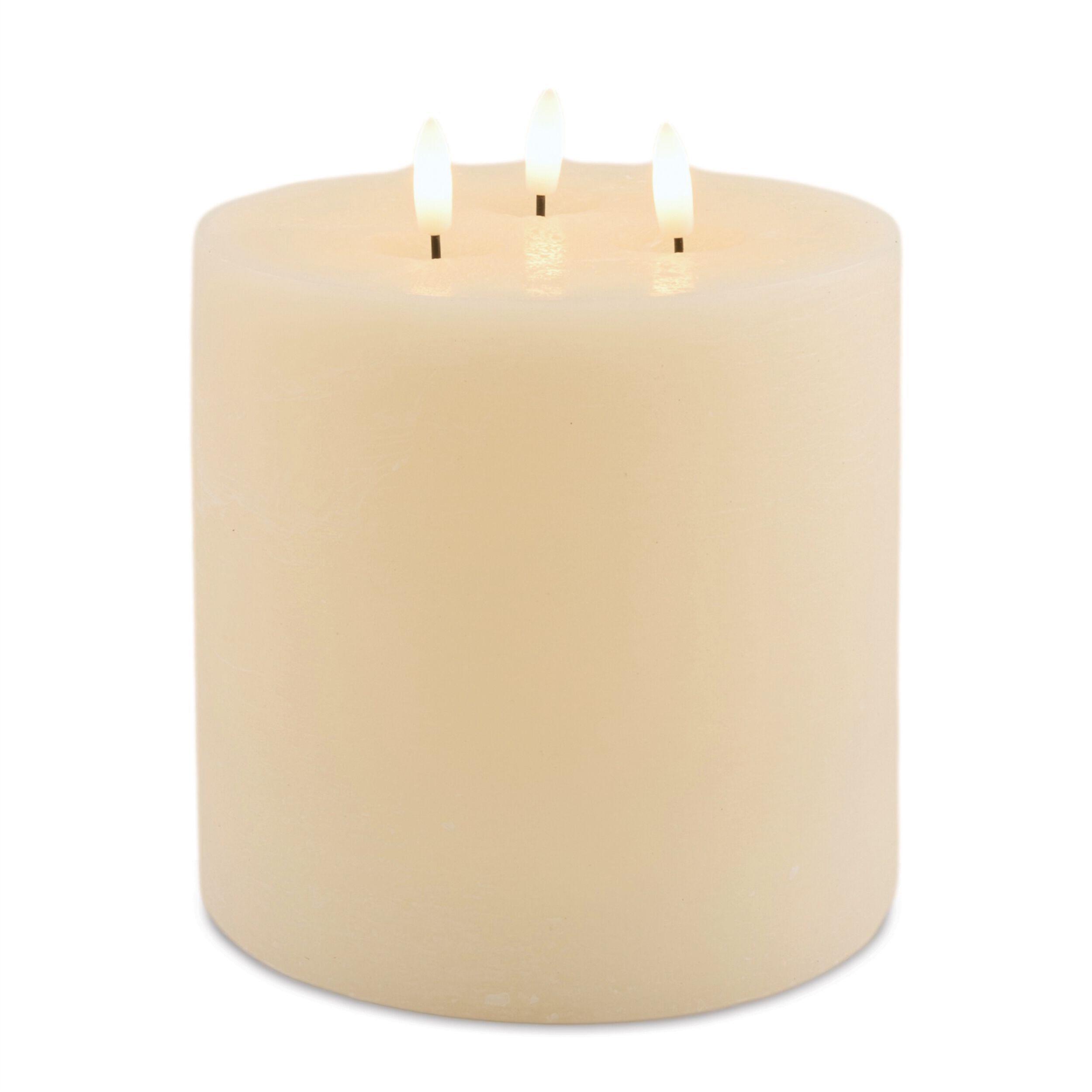 FIA Ivory Triple Wick Candle (Set of 2), CREAM, hi-res image number 0