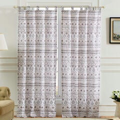 Denmark Window Curtain Panels, Set of 2, 84"