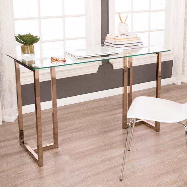 Holly & Martin Haxor Writing Desk, CHAMPAGNE, hi-res image number null