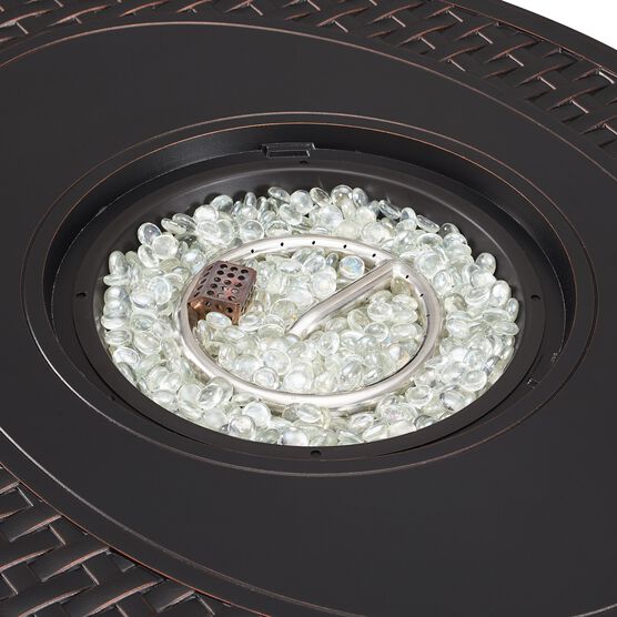Davis Aluminum Oval LPG/NG Fire Pit, , alternate image number null