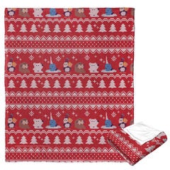 Wb Elf Cozy Arctic Friends Silk Touch Throw Blanket