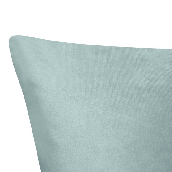 Velvet Embroidered Chevron Decorative Pillow , , alternate image number null