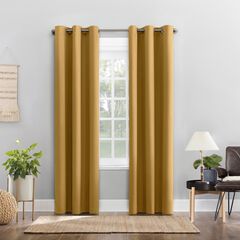 Gold Room Darkening Curtains