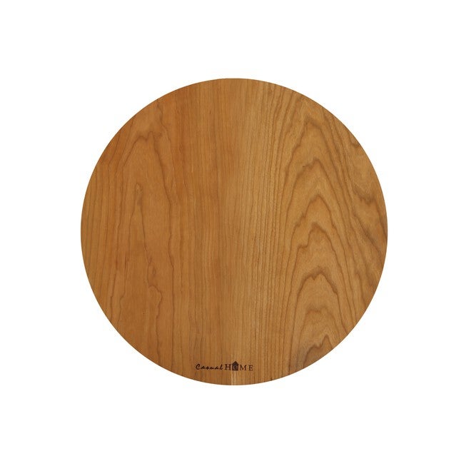 Delice Cherry Round Cutting Board with Juice Drip Groove, , alternate image number null