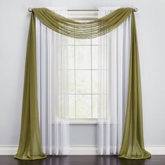BH Studio Sheer Voile Scarf Valance