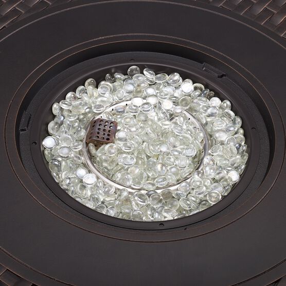 Hendricks Aluminum 34" Round LPG Fire Pit, , alternate image number null