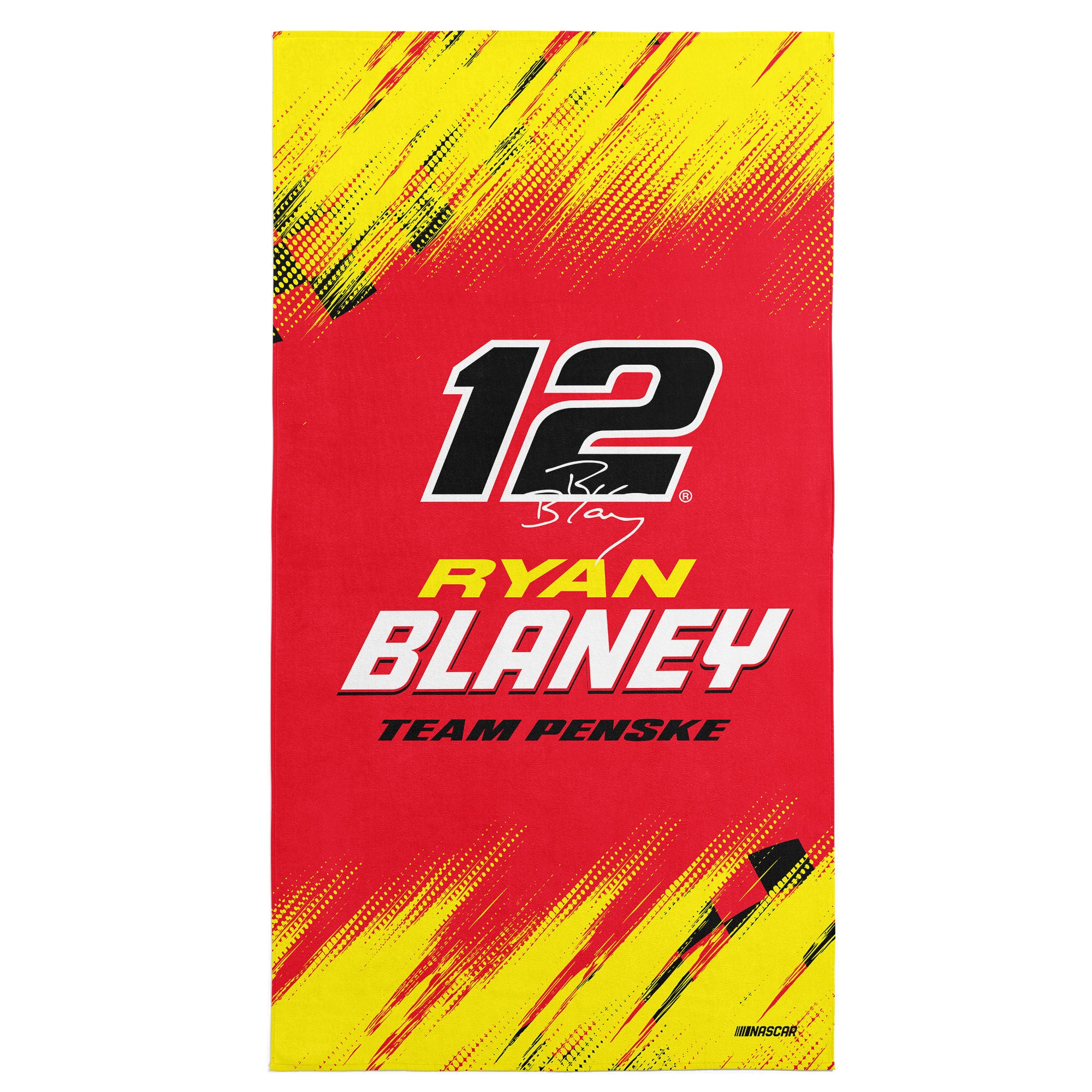 NASCAR Beach Towel 30x60 inches, RYAN BLANEY, hi-res image number 0