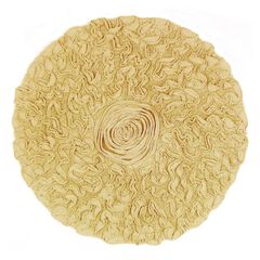 Bell Flower Round Bath Rug Collection