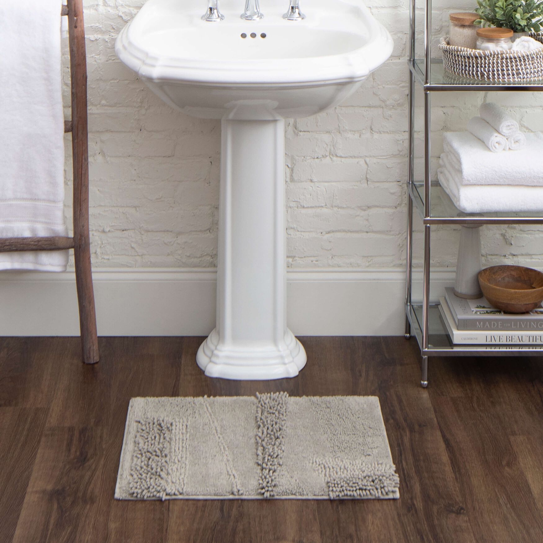 Composition Bath Rug, , alternate image number 19