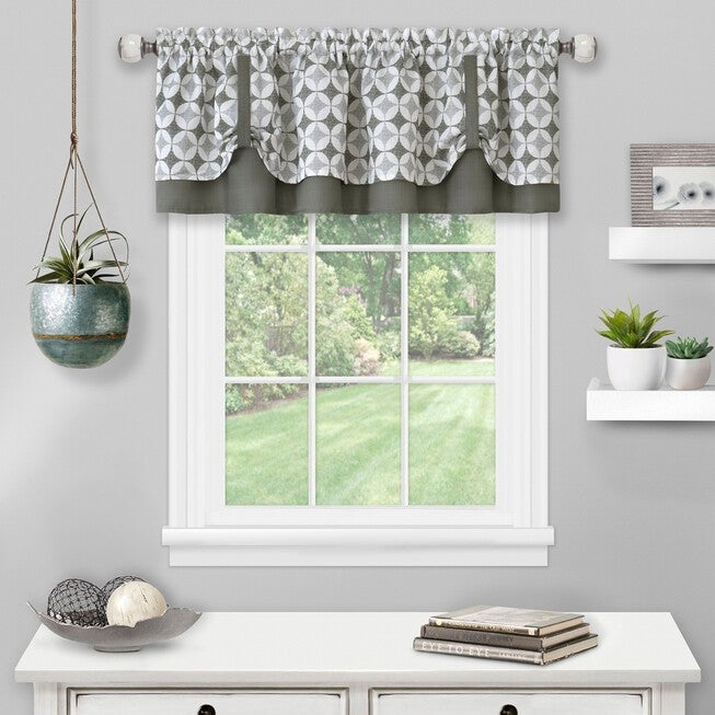 Callie Double Layer Pick Up Valance - 58x14, , on-hover image number 1