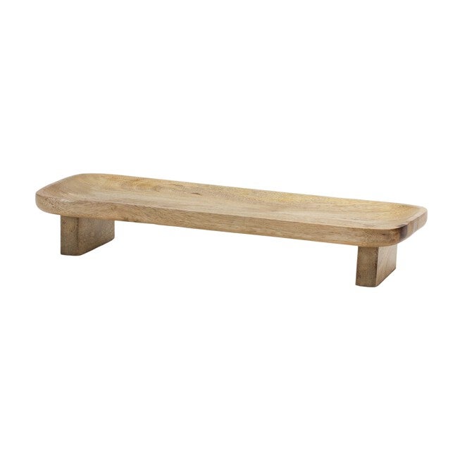 Mango Wood Tray (Set of 2), BROWN, hi-res image number 0