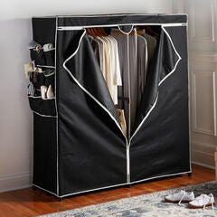 60" 2-Door Portable Wardrobe Closet