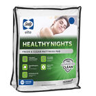 Sealy Healthy Nights Antimicrobial Mattress Pad, WHITE, hi-res image number null