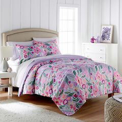 Seersucker Printed 3-Pc. Comforter Set