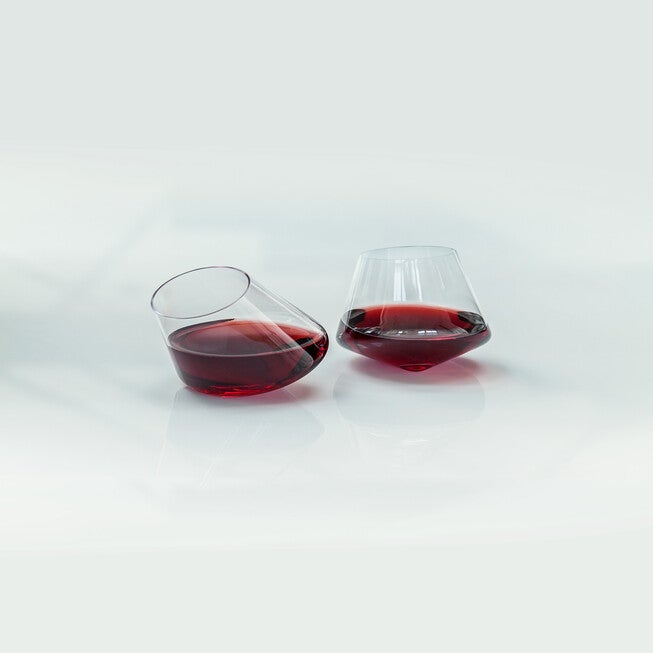 Rolling Crystal Wine Glasses, , alternate image number null