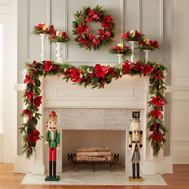 Amaryllis Wreath, , alternate image number null
