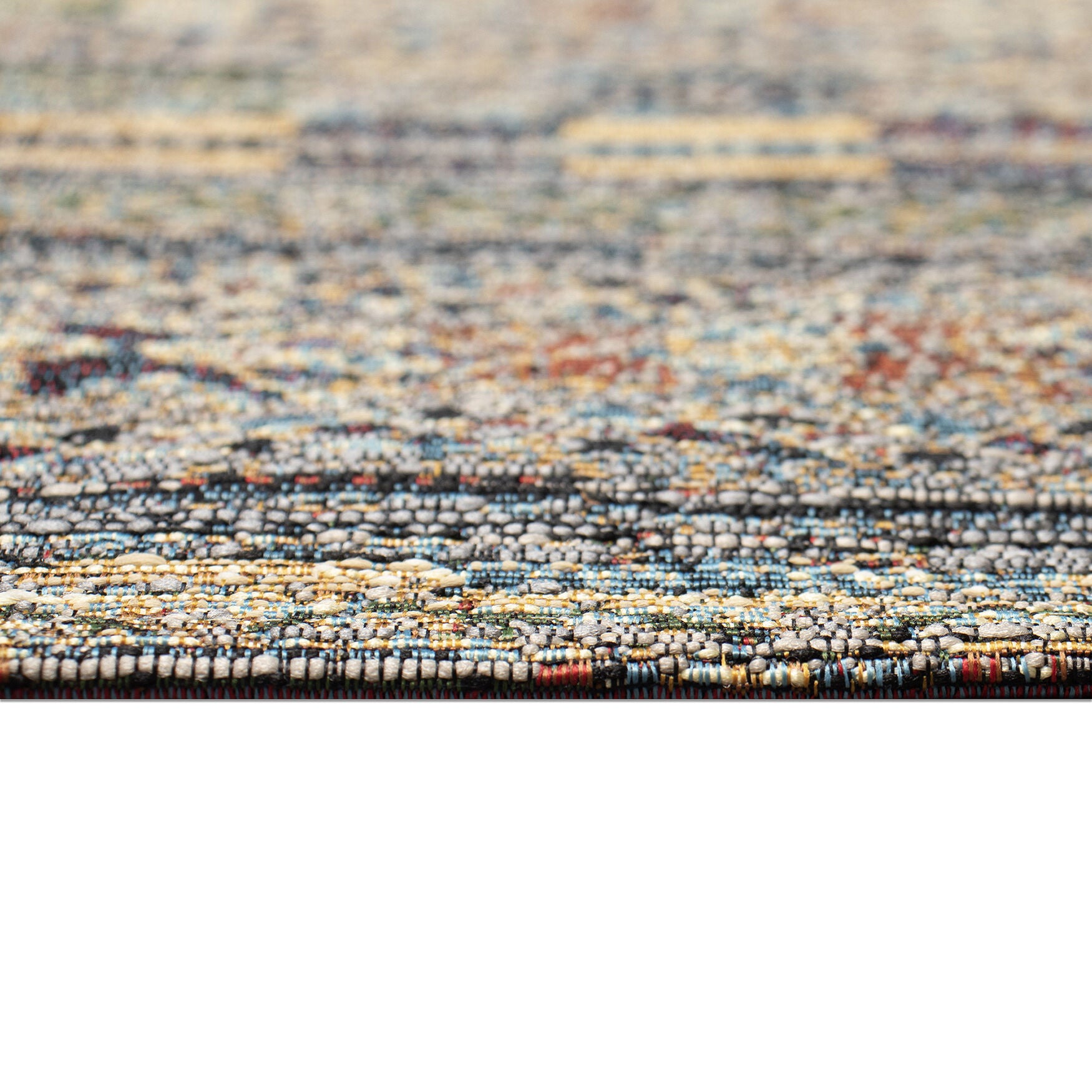 Liora Manne Marina Tribal Stripe Indoor/Outdoor Area Rug Black 8 feet 10 inches x 11 feet 9 inches, , alternate image number 2